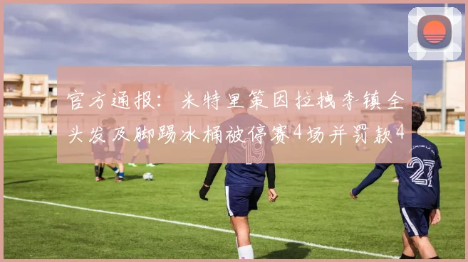官方通报:米特里策因拉拽李镇全头发及脚踢冰桶被停赛4场并罚款4万元